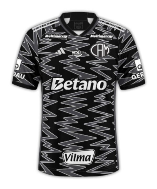 Atlético Mineiro 24/25 III Third - Todos os Patrocínios - Versão Torcedor