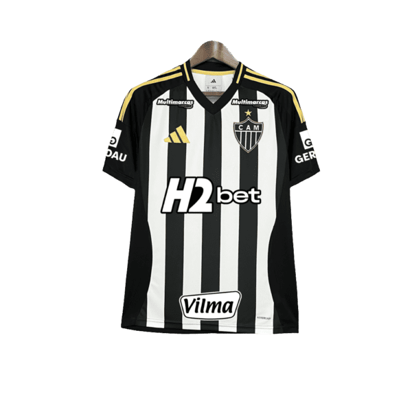 Camisa Atlético Mineiro 25/26 I Home - Todos os Patrocínios - Versão Torcedor