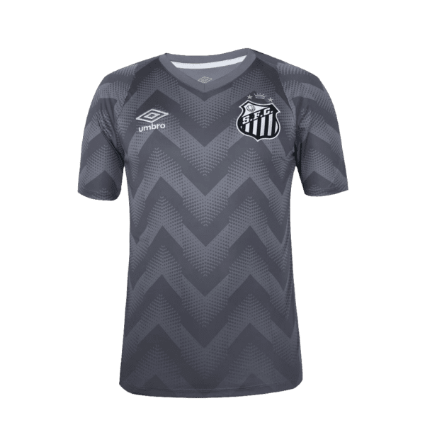 Camisa Santos 24/25 Goleiro - Cinza - Versão Torcedor