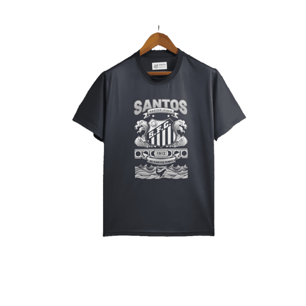 Camisa Santos 25/26 Edição Casual - Preto - Versão Torcedor