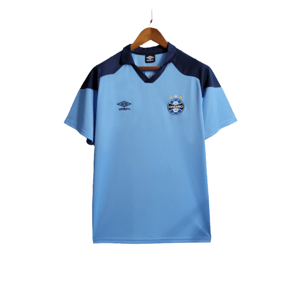 Camisa Grêmio 23/24 Treino - Azul Celeste - Versão Torcedor