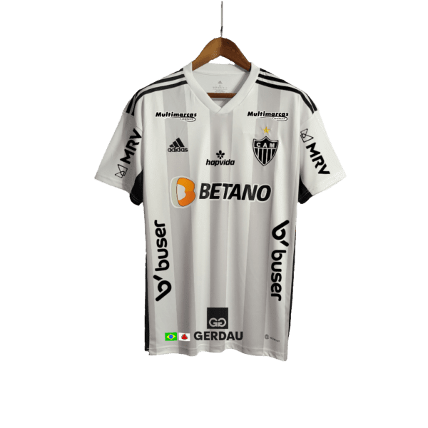 Camisa Atlético Mineiro 22/23 II Away - Todos os Patrocínios - Versão Torcedor