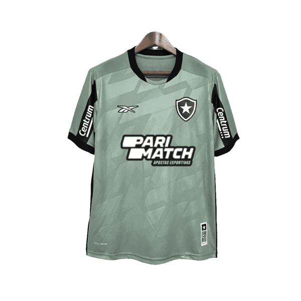 Camisa Botafogo 24/25 Goleiro - Todos os Patrocínios - Versão Torcedor