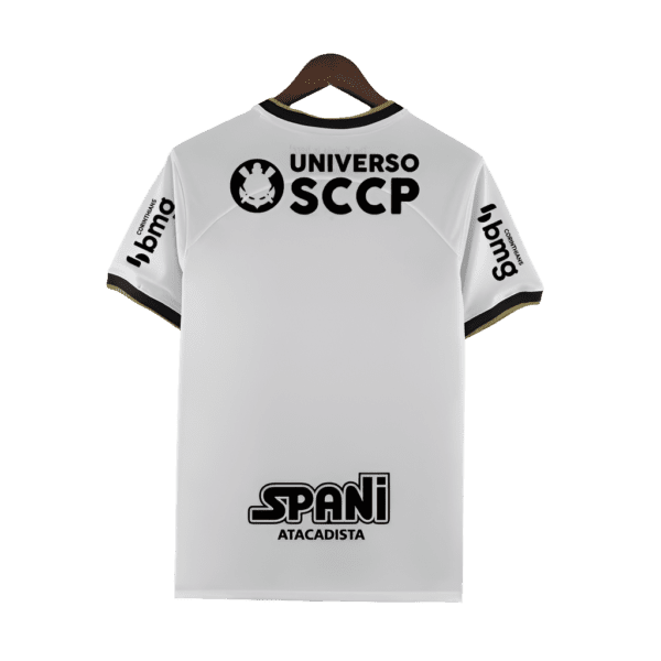 Camisa Corinthians 22/23 I Home - Todos os Patrocínios - Versão Torcedor - Imagen 2