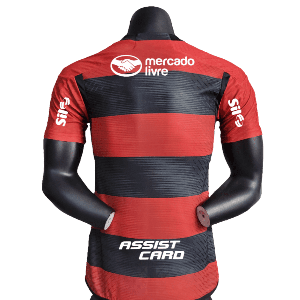 Camisa Flamengo 23/24 I Home - Todos os Patrocínios - Versão Jogador - Imagen 2