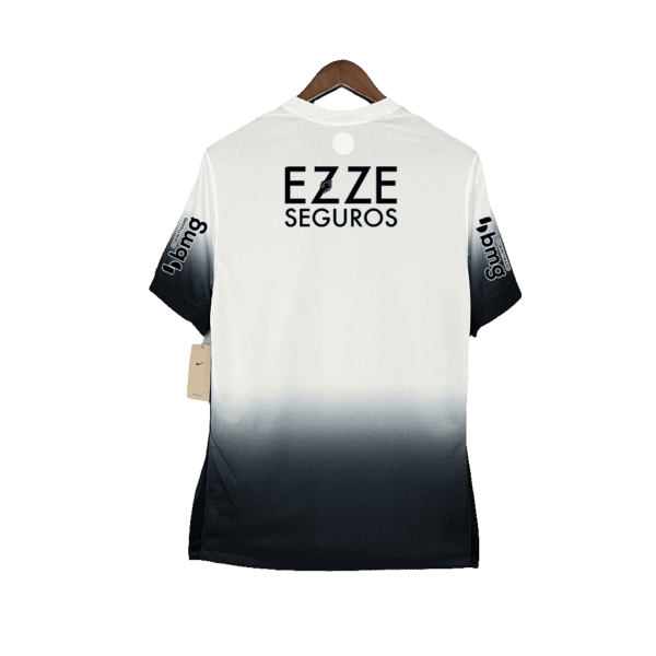 Camisa Corinthians 24/25 I Home - Todos os Patrocínios - Versão Torcedor - Imagen 2