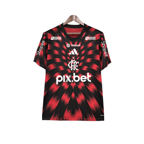 Flamengo 25/26 Pré-Jogo - Todos os Patrocínios