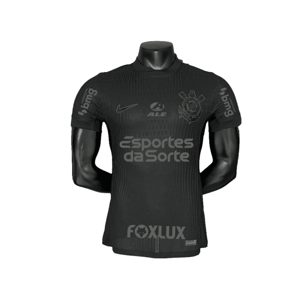 Camisa Corinthians 24/25 II Away - Todos os Patrocínios - Versão Jogador