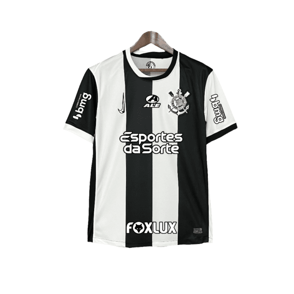 Camisa Corinthians 24/25 III Third - Todos os Patrocínios - Versão Torcedor