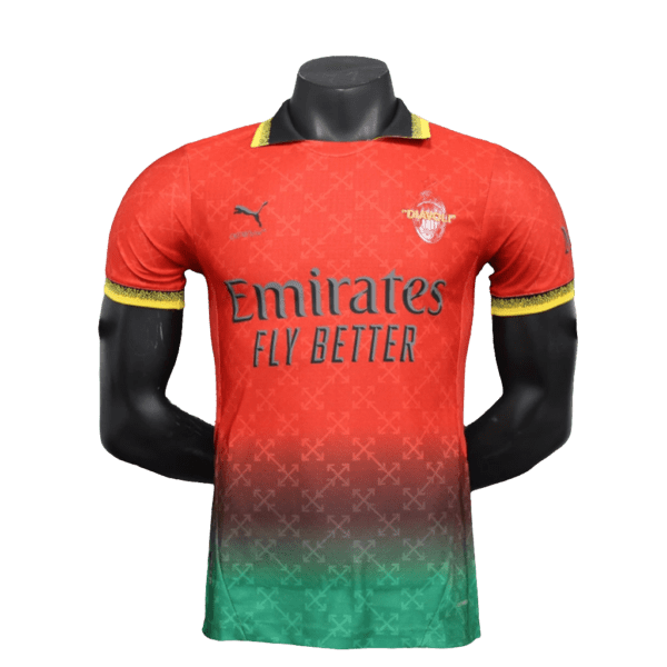 Milan 25/26 Edição Comemorativa - Vermelho - Jugador