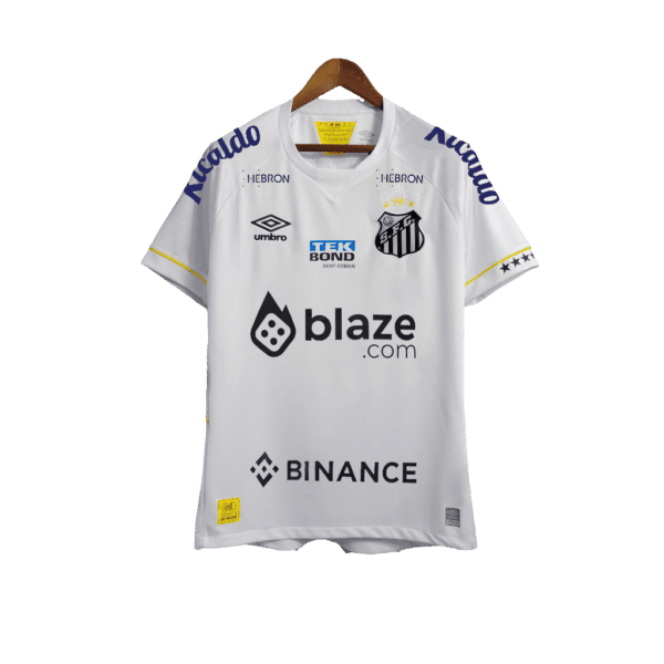Camisa Santos 23/24 I Home - Todos os Patrocínios - Versão Torcedor