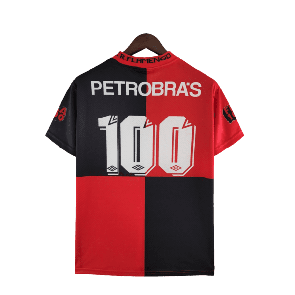 Camisa Flamengo 1994 Edição 100º Aniversário I Home - Versão Retrô - Imagen 2