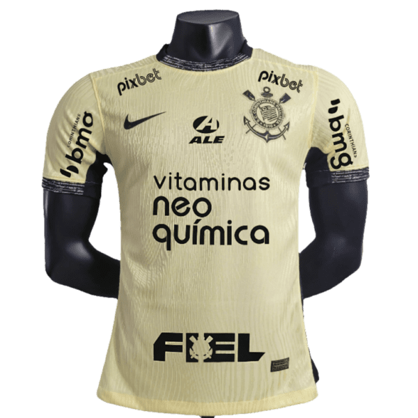 Camisa Corinthians 23/24 III Third - Todos os Patrocínios - Versão Jogador