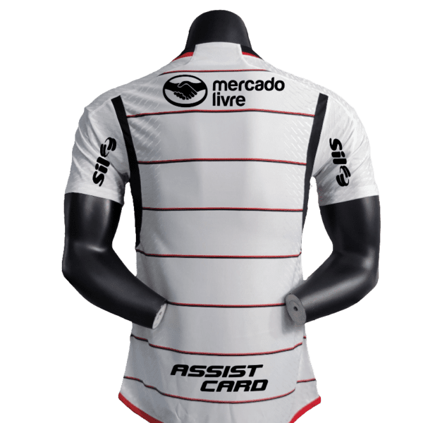 Camisa Flamengo 23/24 II Away - Todos os Patrocínios - Versão Jogador - Imagen 2