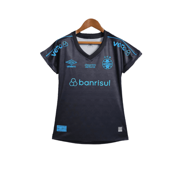 Camisa Grêmio 23/24 III Third - Todos os Patrocínios - Feminina
