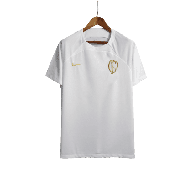 Camisa Corinthians 22/23 Treino - Branco - Versão Torcedor