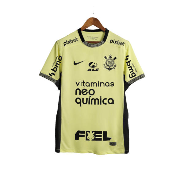 Camisa Corinthians 23/24 III Third - Todos os Patrocínios - Versão Torcedor