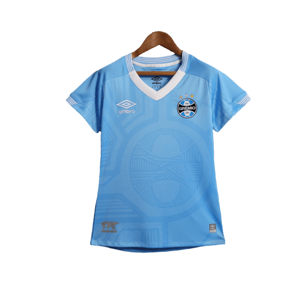 Camisa Grêmio 23/24 Edição Especial - Azul Celeste - Feminina
