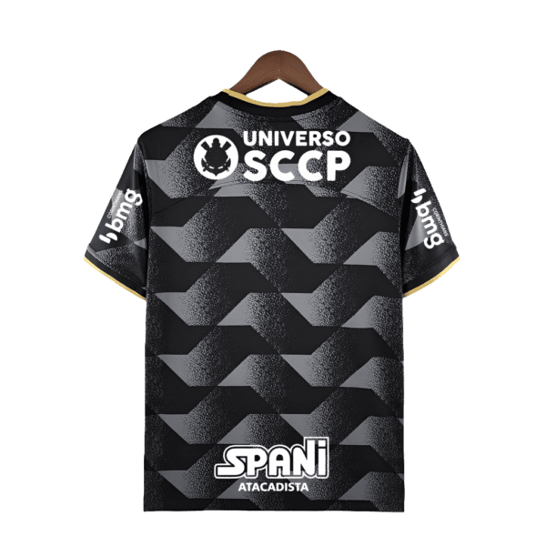 Camisa Corinthians 22/23 II Away - Todos os Patrocínios - Versão Torcedor - Imagen 2
