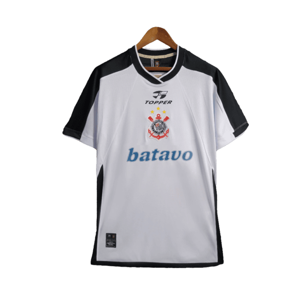 Camisa Corinthians 2000 I Home - Versão Retrô