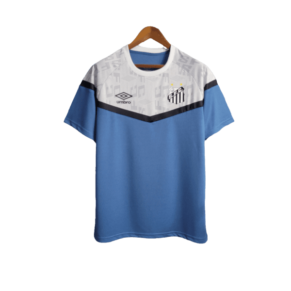 Camisa Santos 23/24 Treino - Azul - Versão Torcedor