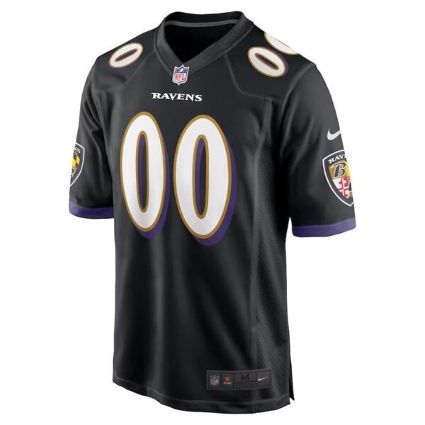 Camisa NFL Baltimore Ravens - Versão Alternativa de Jogo - Preto - Imagen 2