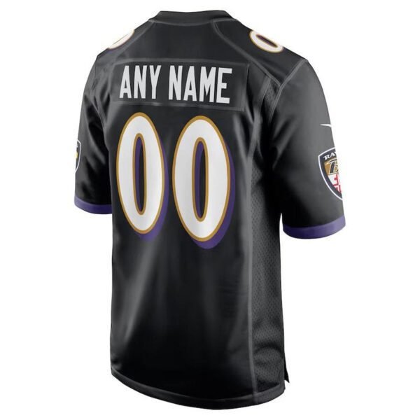 Camisa NFL Baltimore Ravens - Versão Alternativa de Jogo - Preto - Imagen 3