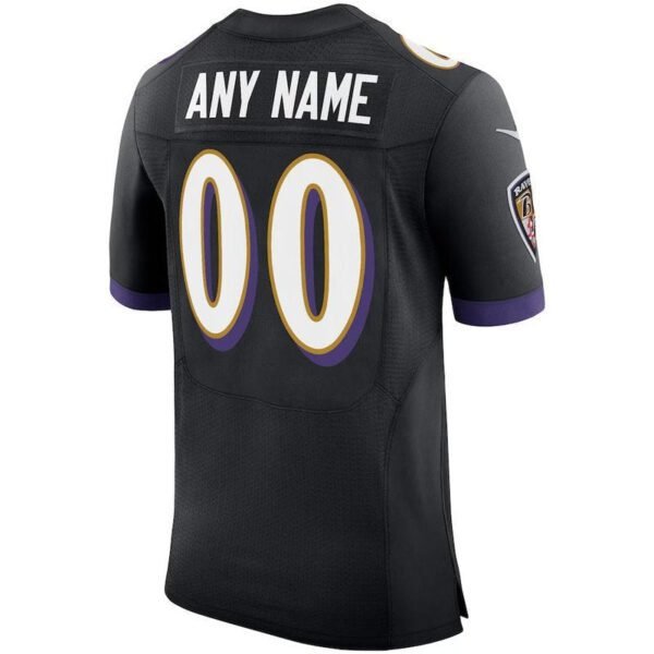Camisa NFL Baltimore Ravens - Edição Personalizada Speed Machine - Preto - Imagen 3