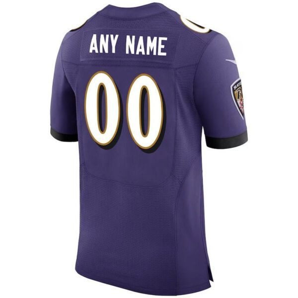 Camisa NFL Baltimore Ravens - Edição Personalizada Speed Machine - Roxo - Imagen 3