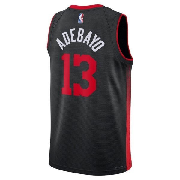 Camisa NBA Bam Adebayo - Miami Heat - 23/24 - Preto - Edição Cidade - Imagen 3