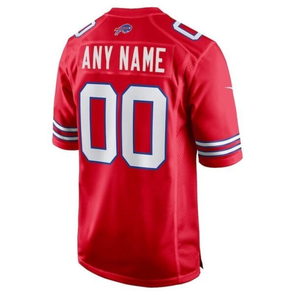 Camisa NFL Buffalo Bills - Versão Alternativa de Jogo - Vermelho - Imagen 3