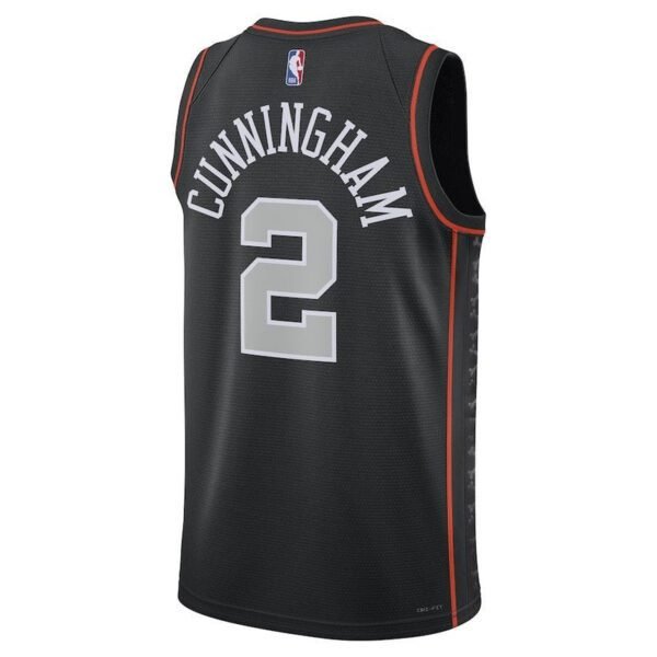 Camisa NBA Cade Cunningham - Detroit Pistons - 23/24 - Preto - Edição Cidade - Imagen 3