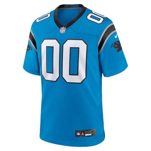 Camisa NFL Carolina Panthers - Versão Alternativa de Jogo - Azul - Imagen 2