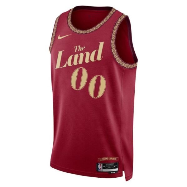 Camisa NBA - Cleveland Cavaliers - 23/24 - Bordô - Edição Cidade - Imagen 3