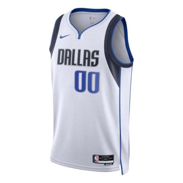 Camisa NBA - Dallas Mavericks - 2023 Branco - Edição Associação - Imagen 2