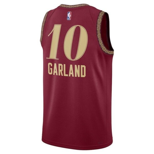 Camisa NBA Darius Garland - Cleveland Cavaliers - 23/24 - Bordô - Edição Cidade - Imagen 3