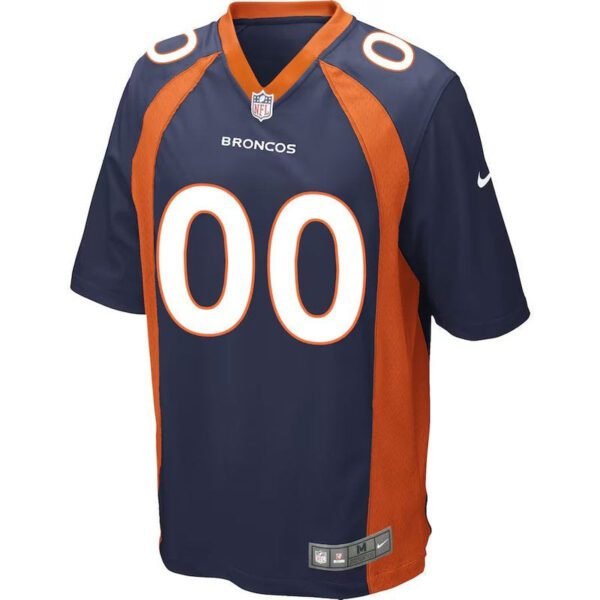 Camisa NFL Denver Broncos - Versão Alternativa de Jogo - Azul Marinho - Imagen 2