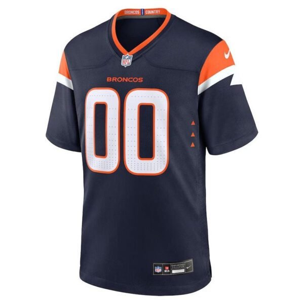 Camisa NFL Denver Broncos - Alternativa - Coleção Mile High - Versão de Jogo - Azul Marinho - Imagen 2