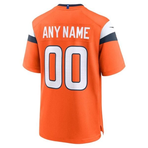 Camisa NFL Denver Broncos - Coleção Mile High - Versão de Jogo - Laranja - Imagen 3