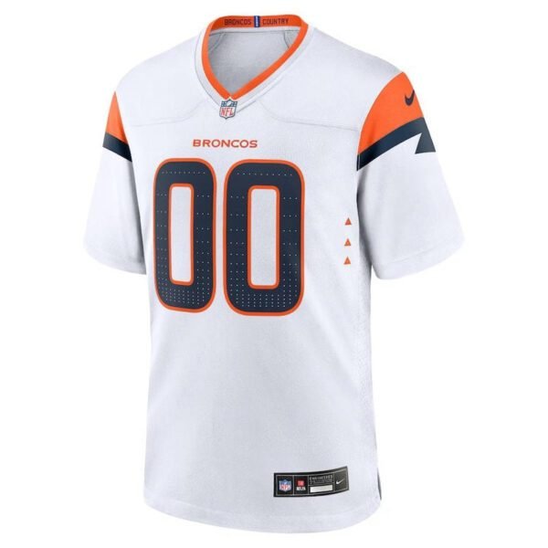 Camisa NFL Denver Broncos - Coleção Mile High - Versão de Jogo - Branco - Imagen 2