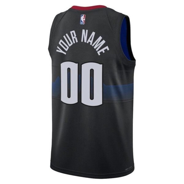 Camisa NBA - Denver Nuggets - 23/24 - Preto - Edição Cidade - Imagen 3