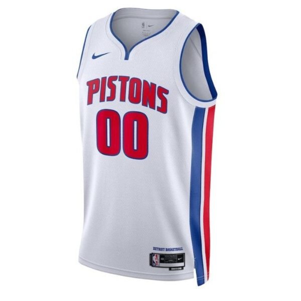 Camisa NBA - Detroit Pistons - 2023 Branco - Edição Associação - Imagen 2