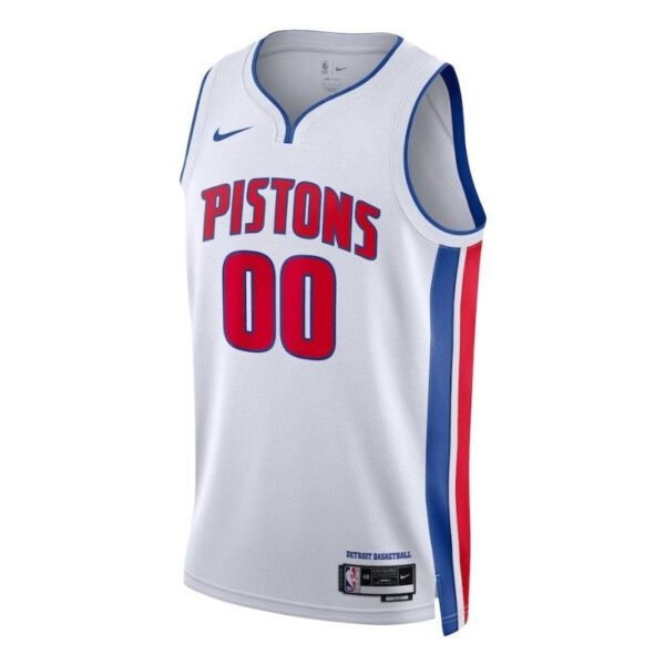Camisa NBA - Detroit Pistons - 22/23 Branco - Edição Associação - Imagen 2