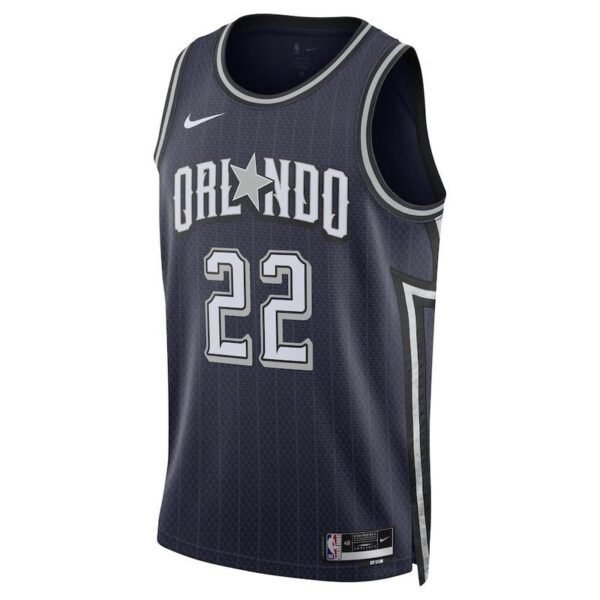 Camisa NBA Franz Wagner - Orlando Magic - 23/24 - Azul Marinho - Edição Cidade - Imagen 2