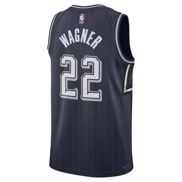 Camisa NBA Franz Wagner - Orlando Magic - 23/24 - Azul Marinho - Edição Cidade - Imagen 3