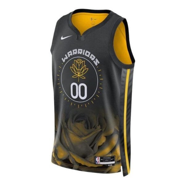 Camisa NBA - Golden State Warriors - 2023 - Edição Cidade - Preto - Imagen 2