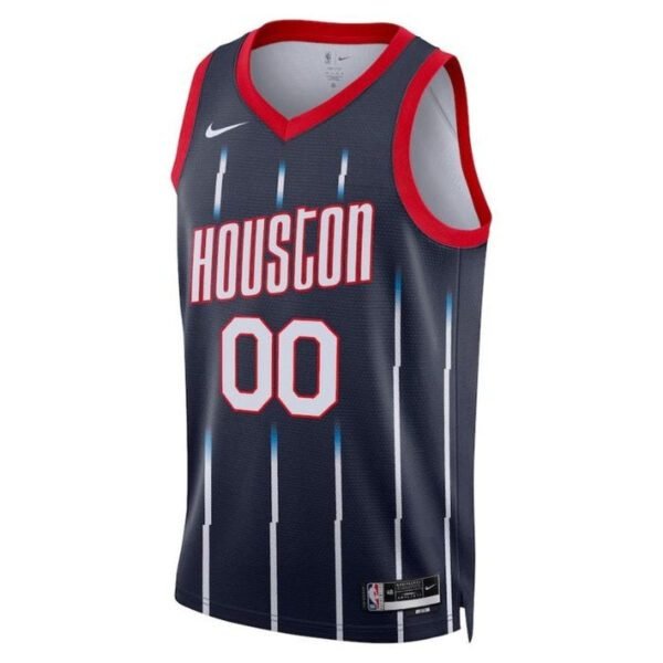 Camisa NBA - Houston Rockets - 2023 - Edição Cidade - Azul Marinho - Imagen 2