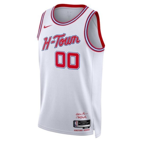 Camisa NBA - Houston Rockets - 23/24 - Branco - Edição Cidade - Imagen 2