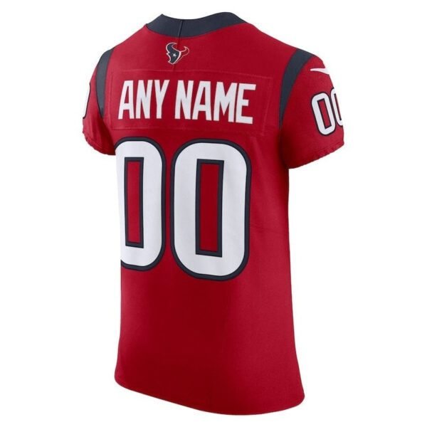 Camisa NFL Houston Texans - Alternativa - Edição Personalizada - Vermelho - Imagen 3