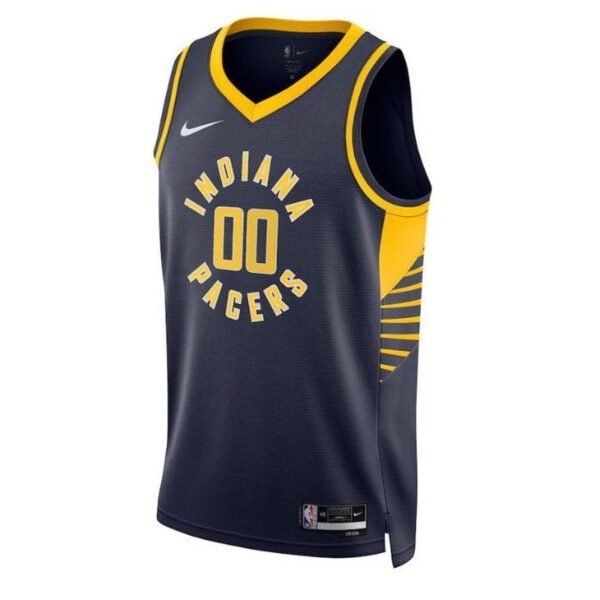 Camisa NBA - Indiana Pacers - 2023 Azul Marinho - Edição Ícone - Imagen 2